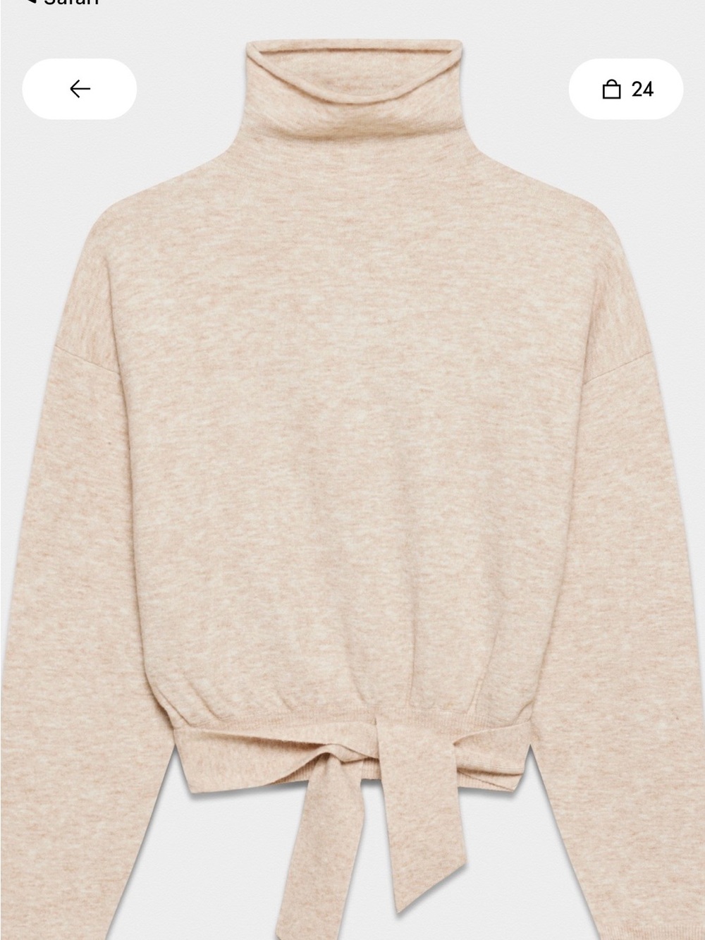 Aritzia Wilfred Lorin Sweater size small